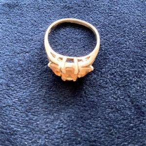 Yellow topaz ring size 7.5